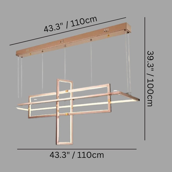 Ramiya Linear Chandelier - Residence Supply