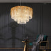 Ratna Round Crystal Chandelier - Living Room Lights