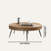 Blanda Coffee Table Size