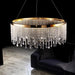 Rexana Crystal Round Chandelier - Modern Chandeliers