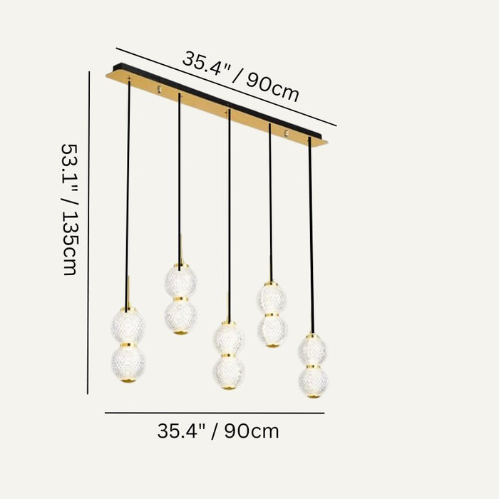 Rigas Linear Chandeliers - Residence Supply