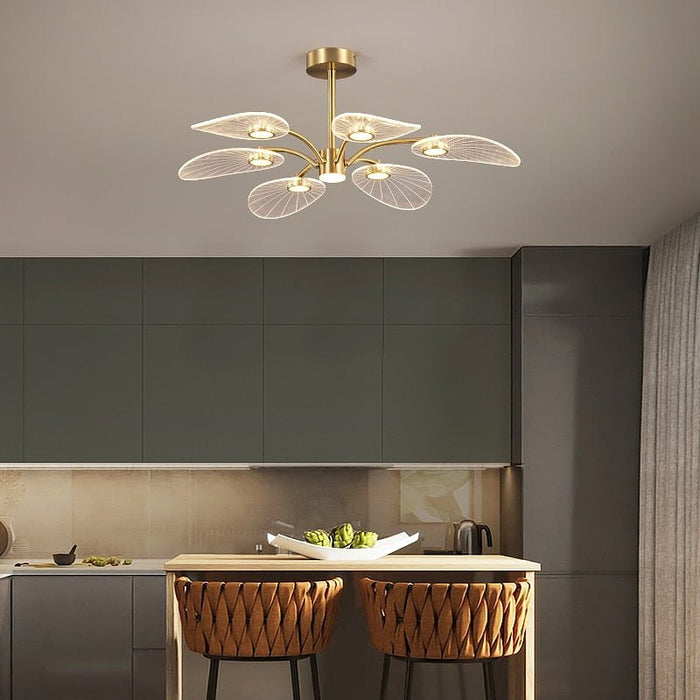 Rotasu Chandelier - Modern Lighting for Kitchen Island