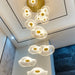 Rotasu Staircase Chandelier - Modern Ambient Lighting