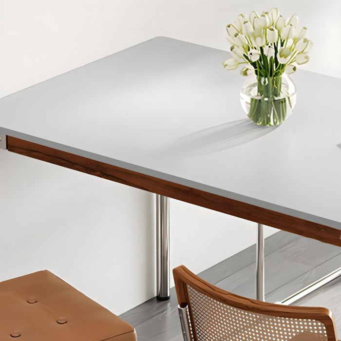 Minimalist Rotin Dining Table