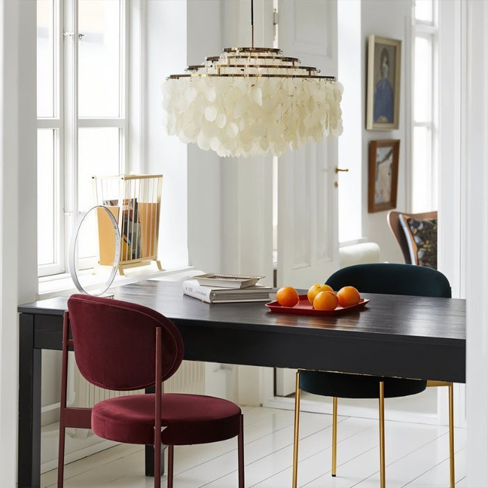 Sdafa Shell Cluster Chandelier - Modern Lighting for Dining Table