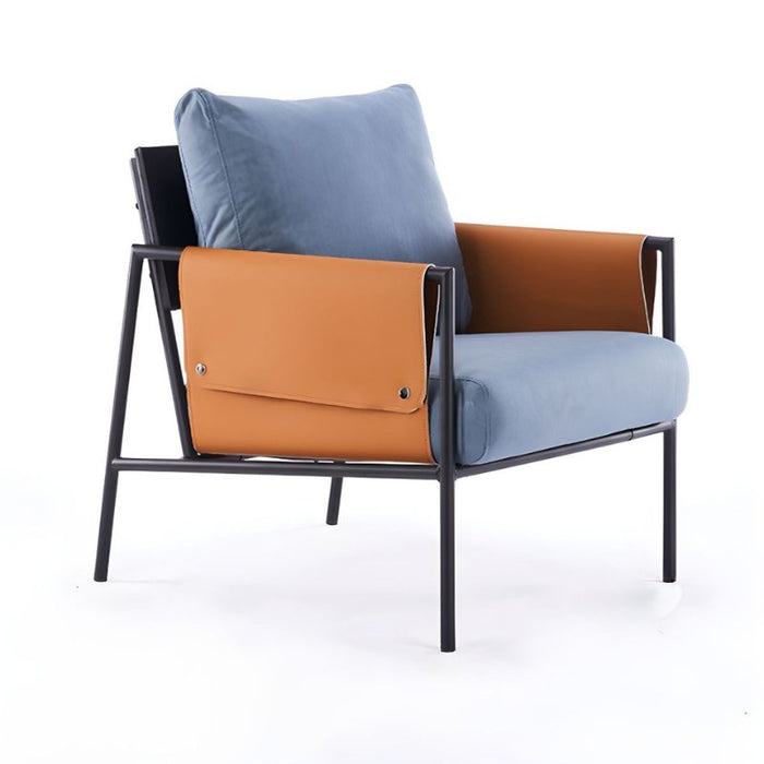 Enhance your lounging experience with the Sedile Arm Chair's ergonomic design, which promotes proper posture and comfort during extended periods of sitting.