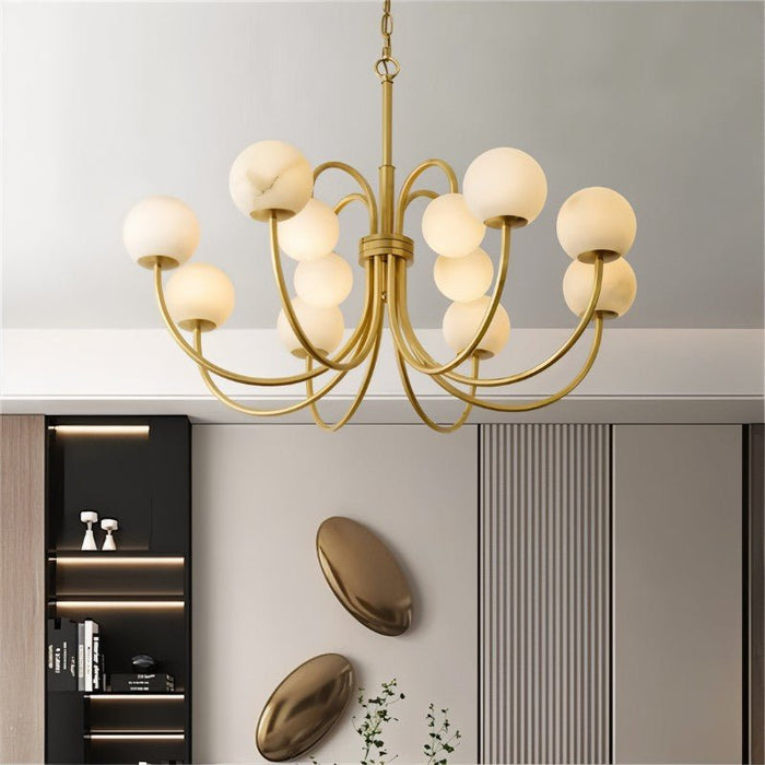 Sefet Alabaster Chandelier - Modern Lighting