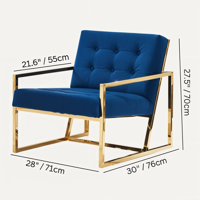 Sellam Accent Chair Size