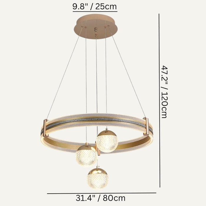 Sereno Round Chandeliers - Residence Supply