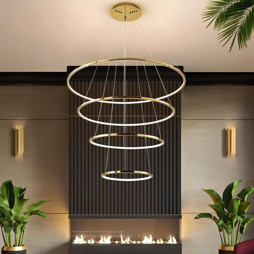 Shalom Round Chandelier - Modern Chandeliers