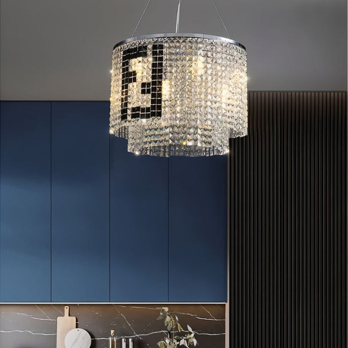 Sibyl Round Chandelier - Bedroom Lighting