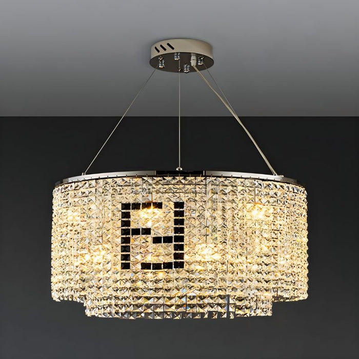 Sibyl Round Chandelier - Light Fixtures