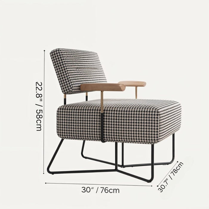 Sillar Accent Chair Size