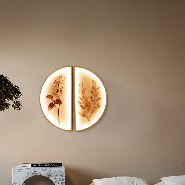 Sliced Fall Illuminated Art - Bedroom Lighting