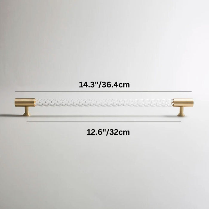 Soir Transparent Pull Bar - Residence Supply