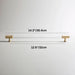 Soir Transparent Pull Bar - Residence Supply