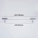 Soir Transparent Pull Bar - Residence Supply