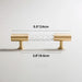 Soir Transparent Pull Bar - Residence Supply