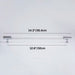 Soir Transparent Pull Bar - Residence Supply