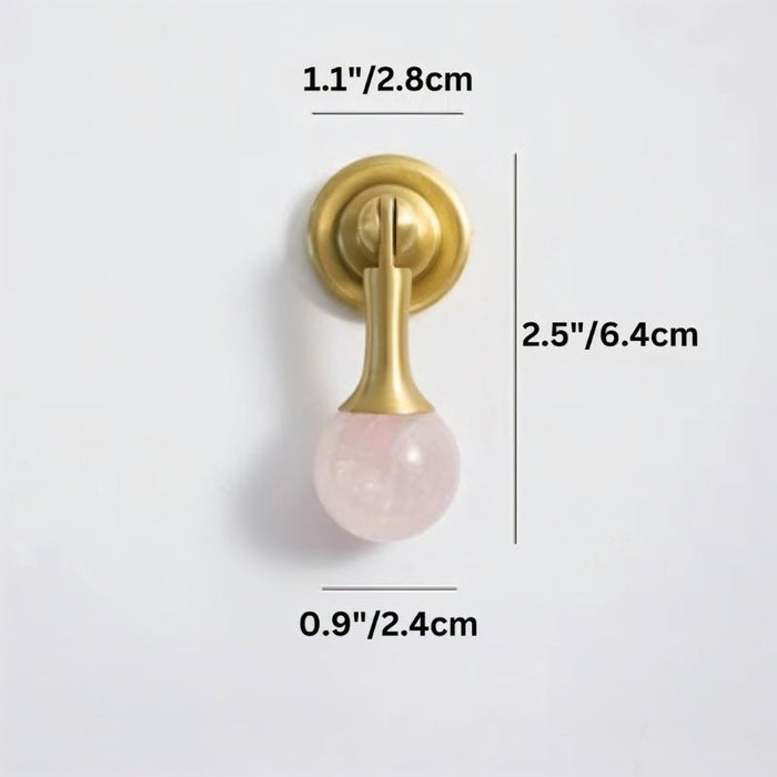 Spar Crystal Knob - Residence Supply