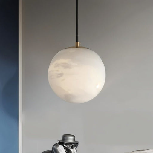 Sphaera Alabaster Pendant Light - Light Fixtures