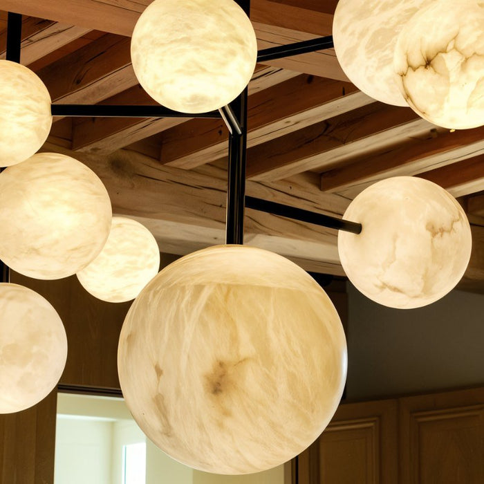 Sphaira Alabaster Pendant Light - Residence Supply