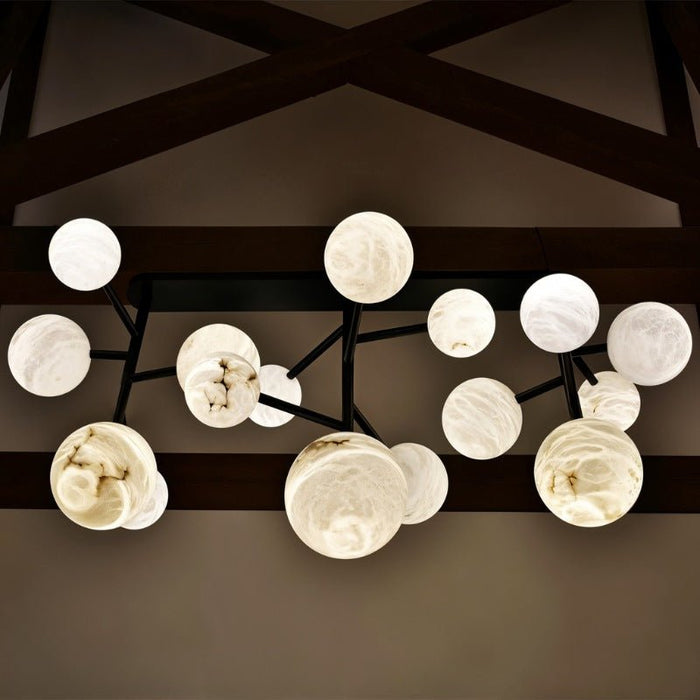 Sphaira Alabaster Pendant Light - Residence Supply