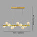 Sphatika Linear Chandelier - Residence Supply