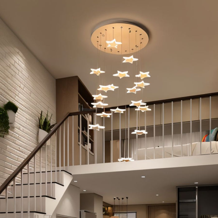 Stars Chandelier - Modernn Light Fixtures