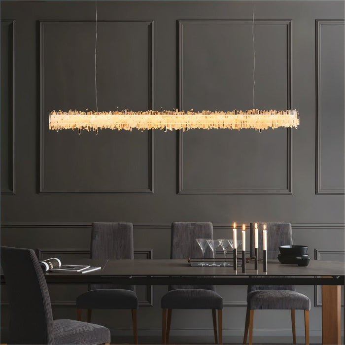 Surya Linear Chandelier - Dining Room Light Fixtures