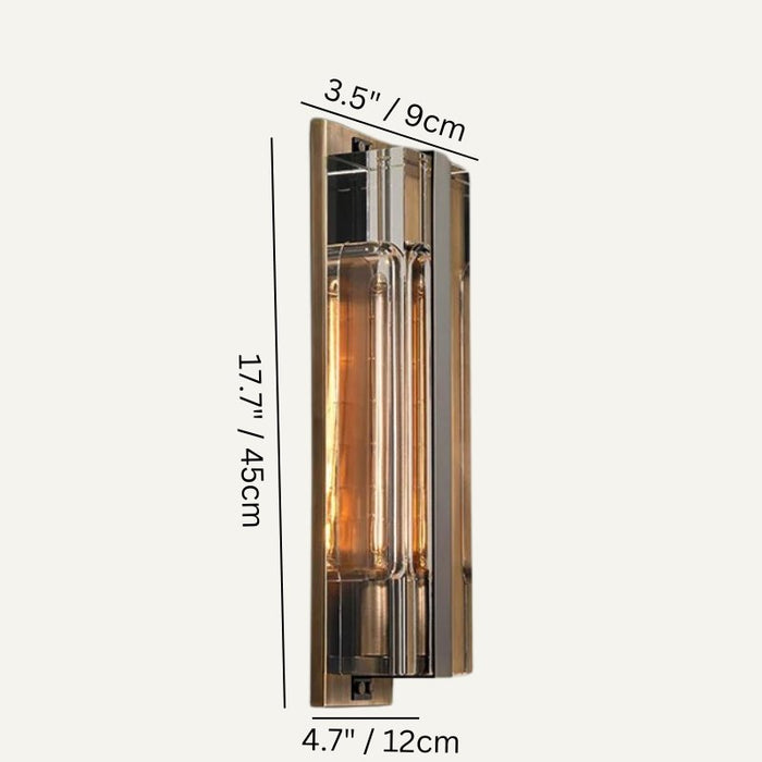 Suvarna Wall Lamp Size Chart