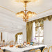 Taraf Crystal Chandelier - Dining Room Lighting