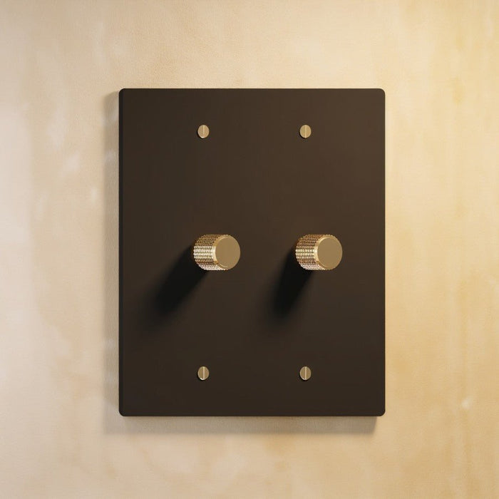 The Brass Rotary Dimmer Switch (1 to 4 Gang) - Residence Supply