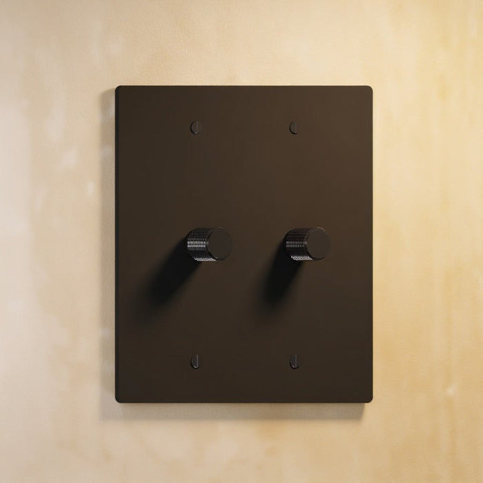 The Brass Rotary Dimmer Switch (1 to 4 Gang) - Residence Supply