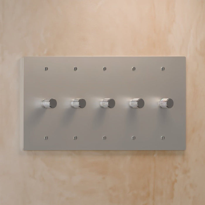 The Brass Rotary Dimmer Switch (1 to 4 Gang) - Residence Supply