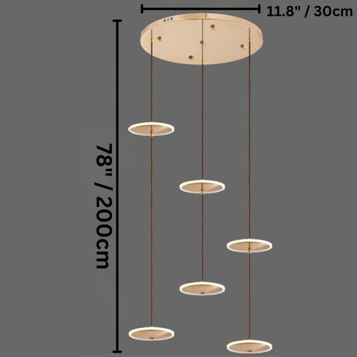 Themis Round Chandlier - Residence Supply