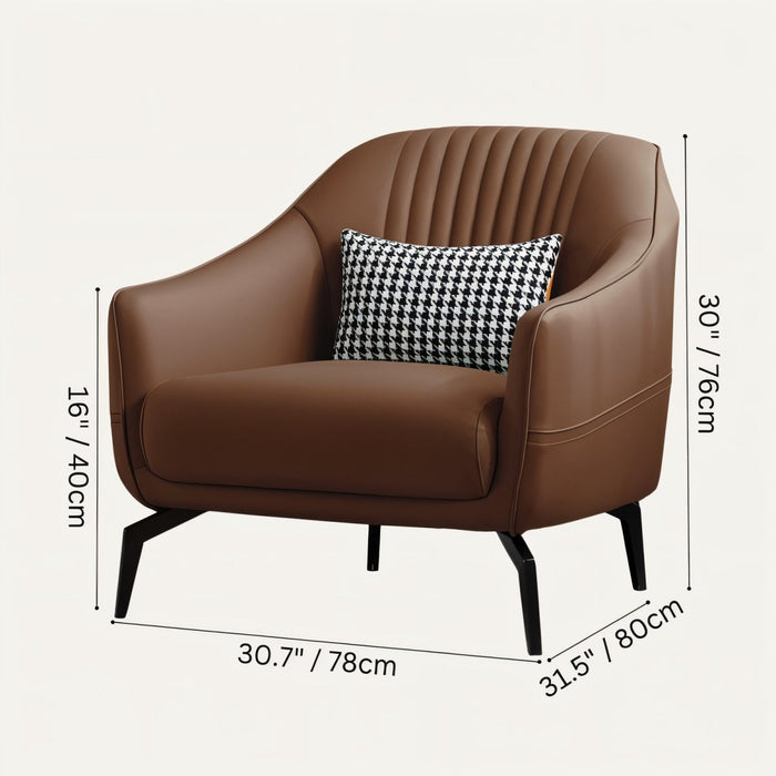 Thiri Accent Chair Size