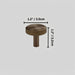 Tirare Round Handle - Residence Supply