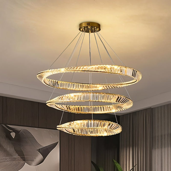 Tiwa 3-Tier Chandelier - Contemporary Lighting