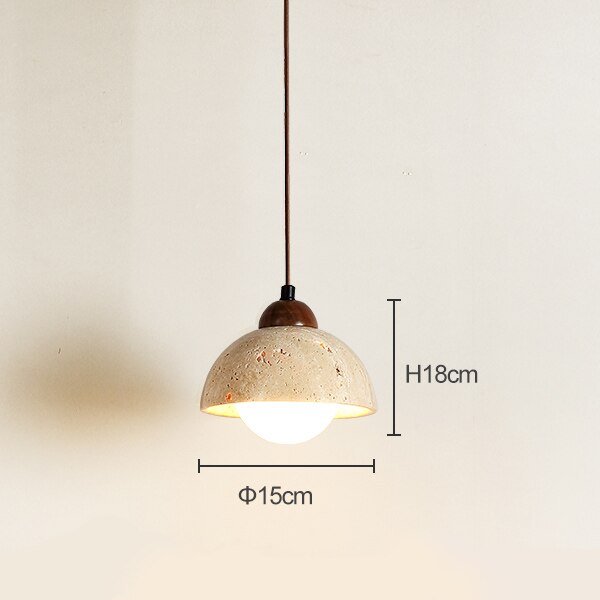 Travertine Pendant Light - Residence Supply