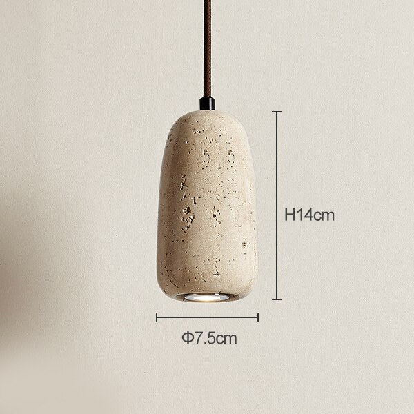 Travertine Pendant Light - Residence Supply