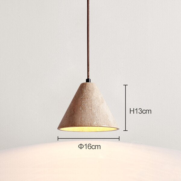 Travertine Pendant Light - Residence Supply