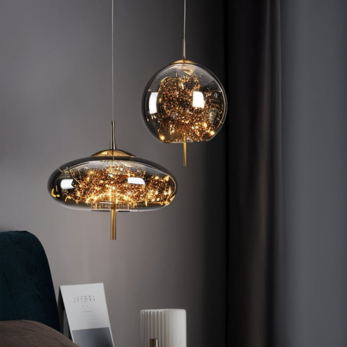 Twirl Pendant Light - Bedroom Lighting