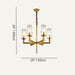 Uzziel Luxury Chandelier - Residence Supply