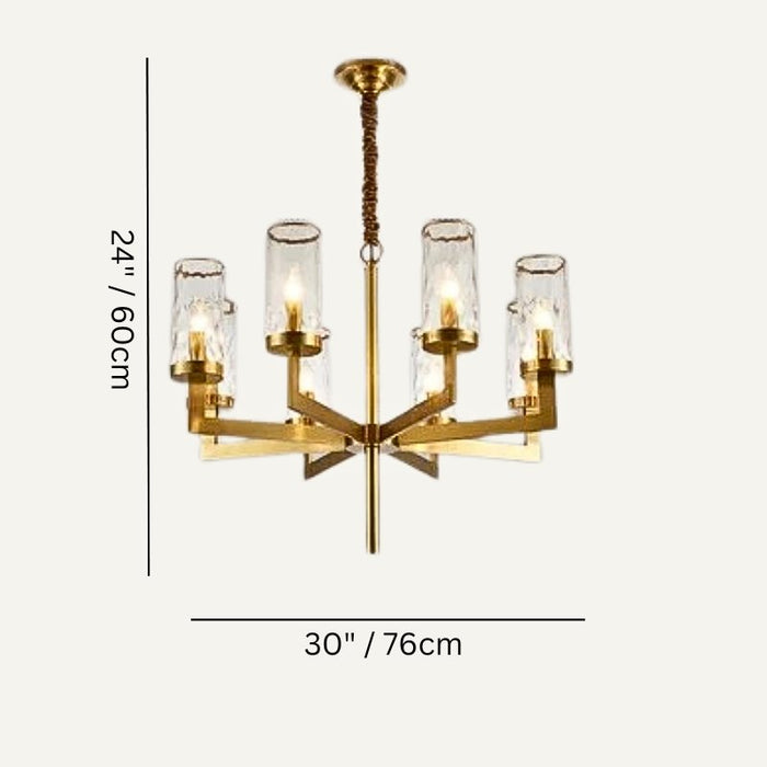 Uzziel Luxury Chandelier - Residence Supply