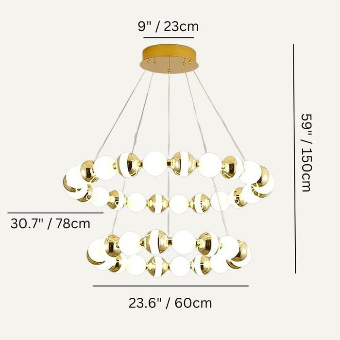 Vivido Round Chandelier - Residence Supply