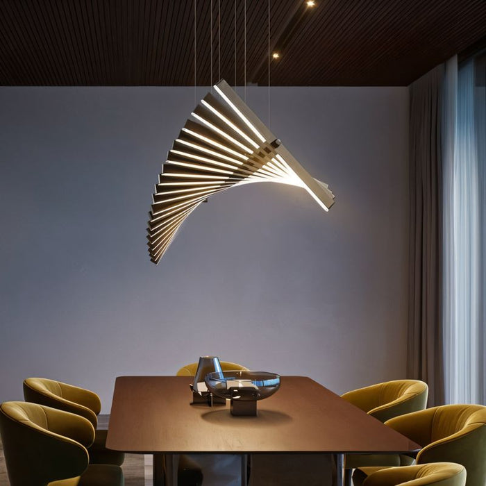 Waves Chandelier - Dining Room Light Fixtures