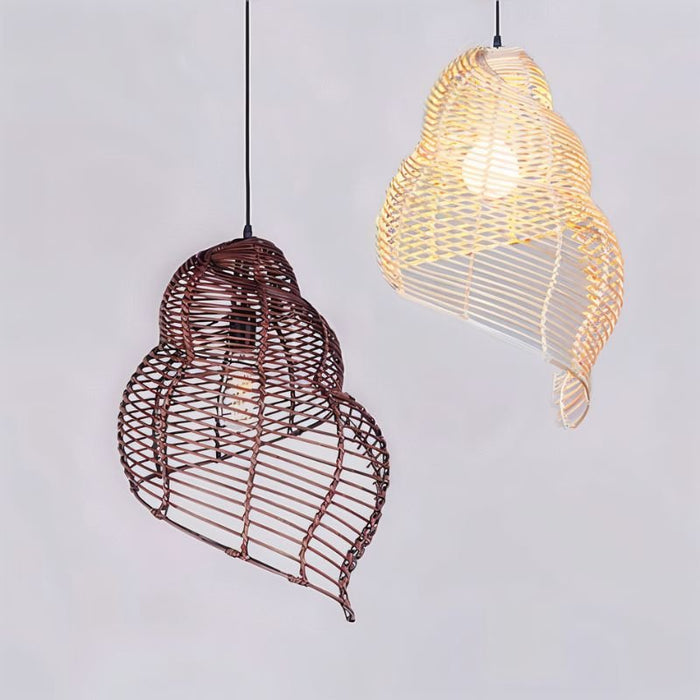 Wrap Rattan Pendant Light - Residence Supply