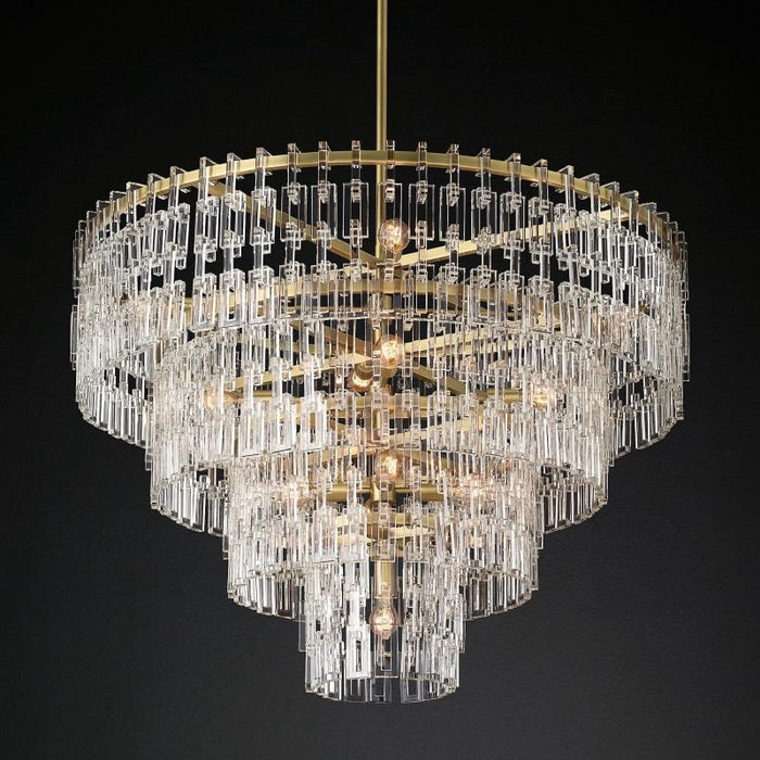 Yukar Tiered Round Chandelier - Residence Supply