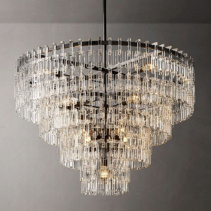 Yukar Tiered Round Chandelier - Residence Supply